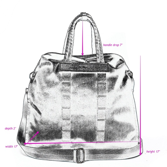 DIESEL Textured Crossbody/Satchel/Travel Bag - Picture 14 of 15